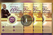 Clergy Anniversary Flyer Template, a Flyer Template by Godserv Designs (Thumbnail 5 of 5)