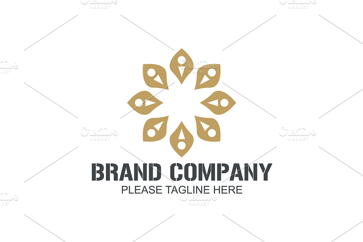 20 Logo Flower Templates Bundle, a Branding & Logo Template by Friendesigns (Photo 15 of 21)