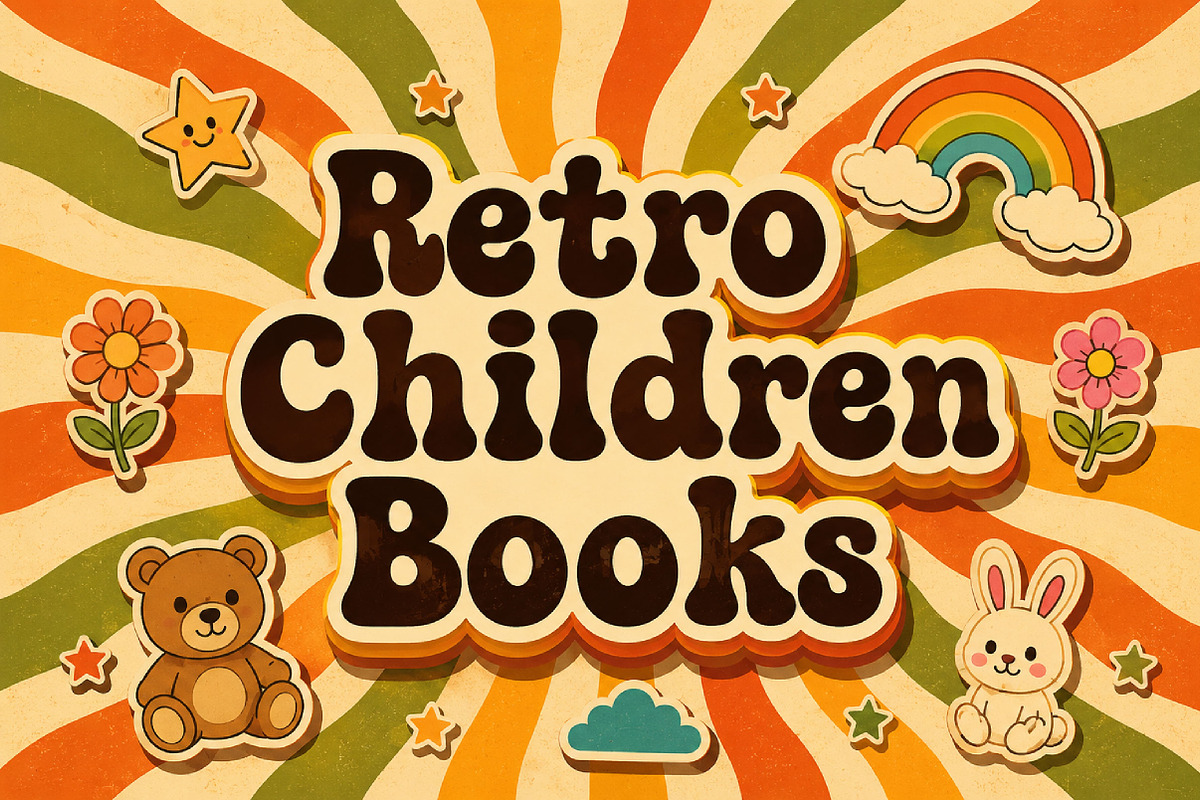 Retro Children Books, a Script Font by Wow Magic (Photo 5 of 5)