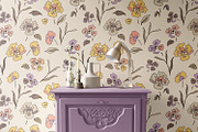 Garden Violets, a Pattern Graphic by MalyskaStudio (Thumbnail 8 of 13)