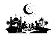 50 Islamic Ramadan Eid Icon Set, an Illustration by BIPLOB EXPERT (Thumbnail 44 of 44)