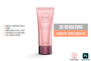3D Rendering Cosmetic Tubes Mock-up, a Packaging Mockup by graystudio (Thumbnail 31 of 50)