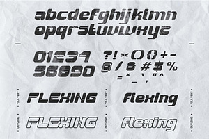 Flux - Y2K Typeface