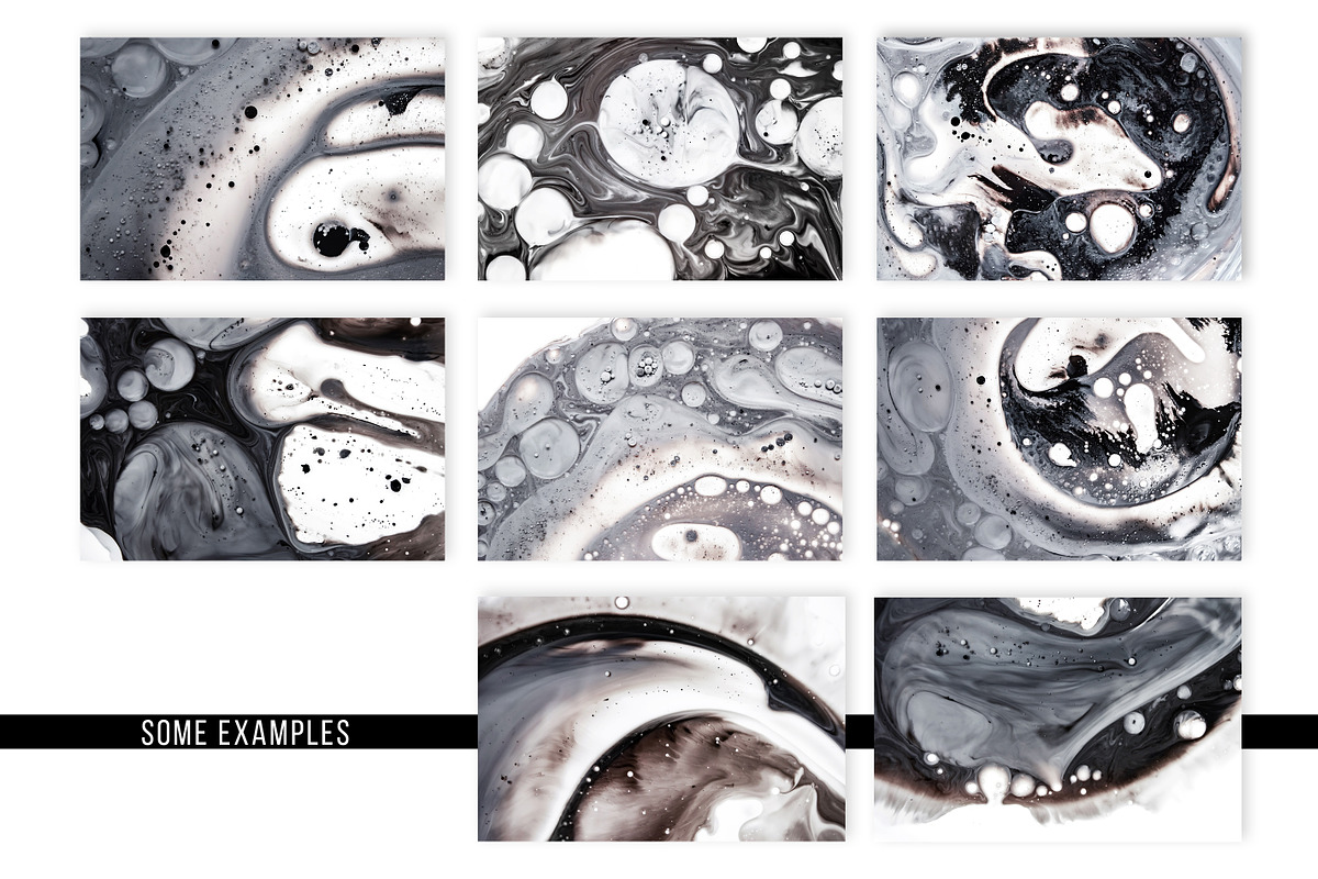 Inky Milk, a Texture Graphic by KAT (Photo 6 of 9)