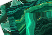 10 Malachite & Gold Mineral Textures, a Texture Graphic by CatJello Graphics (Thumbnail 4 of 21)
