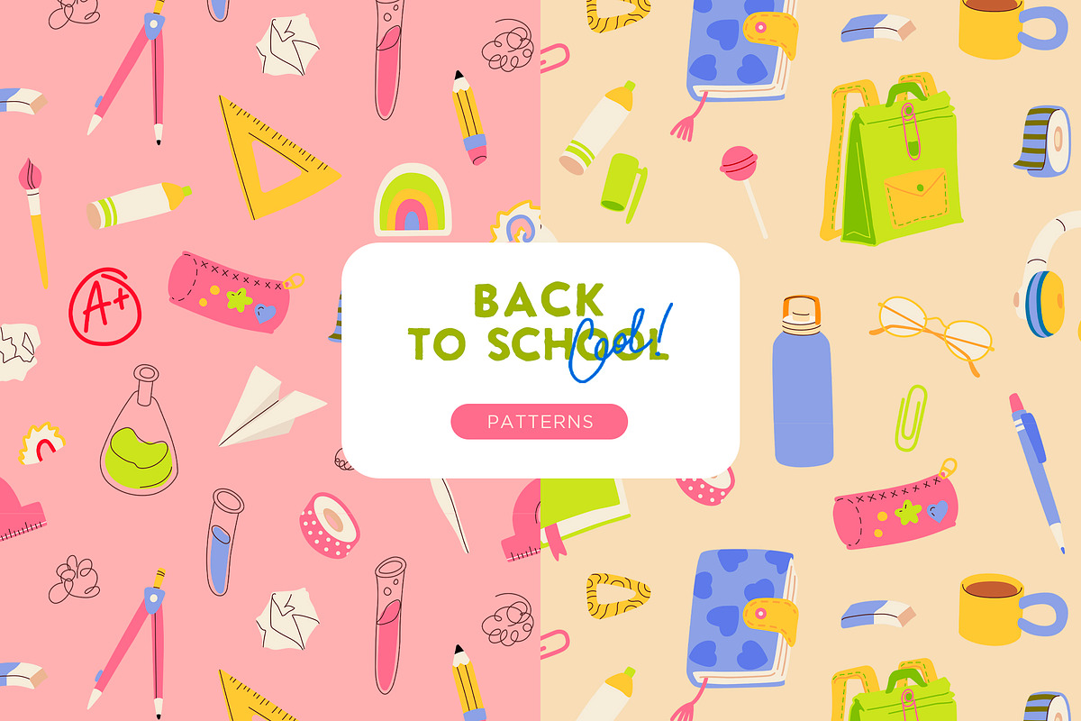 Back to School Vector Pack, an Education Illustration by Volha Studio (Photo 6 of 7)