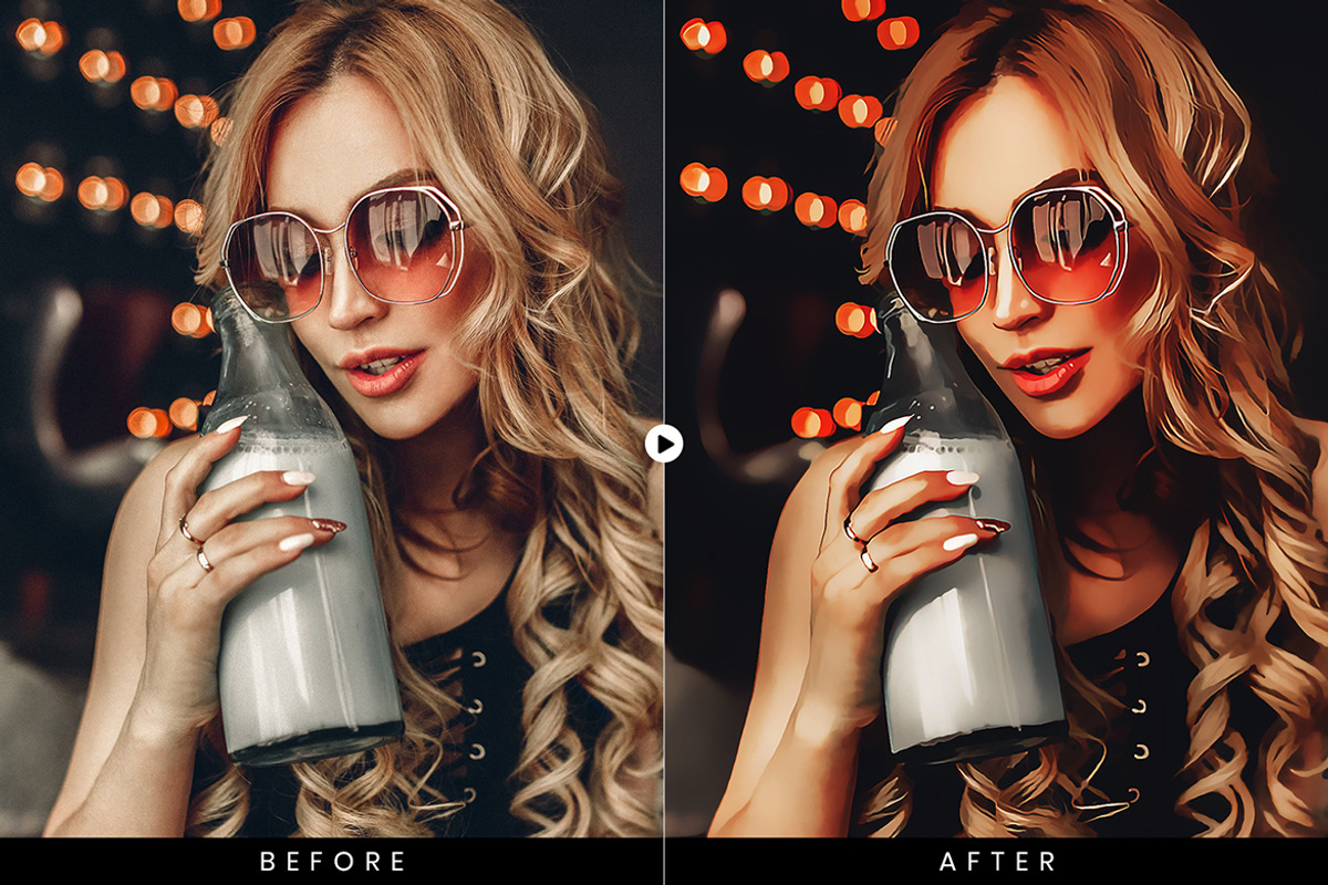 Cartoon Painting Photoshop Action, an Action Add-On by ridvanpars (Photo 6 of 10)