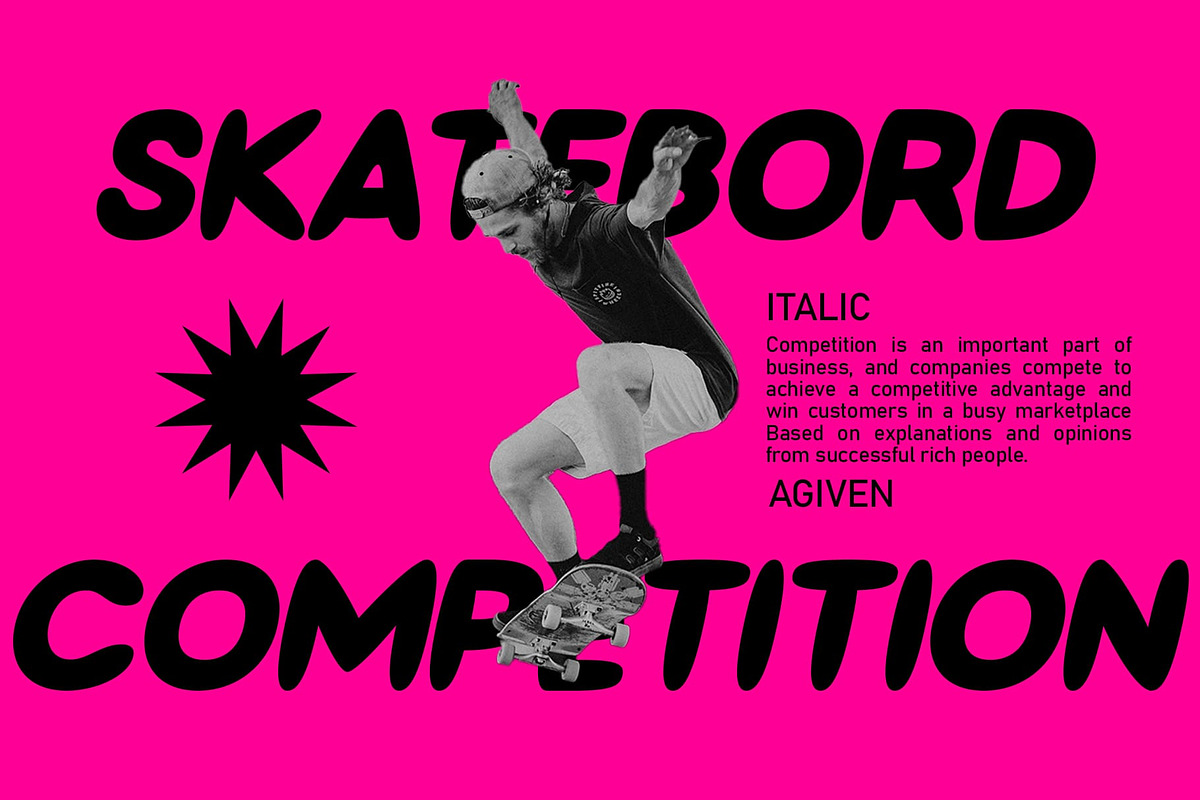 Agiven – Playful Font, a Sans Serif Font by Craft Supply Co. (Photo 2 of 8)