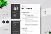 Resume Template / CV, a Resume Template by Mr-Template (Thumbnail 1 of 3)