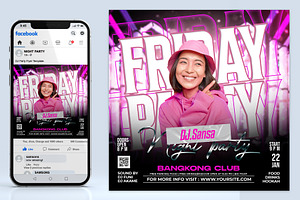 Dj Party Flyer Template
