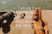 Glowy - Modern Serif Font, a Serif Font by RedyStudio (Thumbnail 3 of 10)