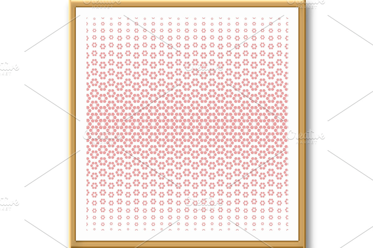Geometric seamless floral pattern, a Pattern Graphic by RODINA (Photo 2 of 3)