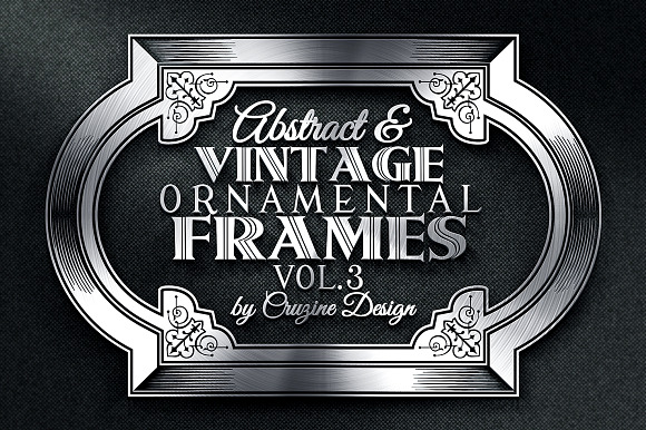 10 Frames Vol.3 - Vintage Ornament preview 6