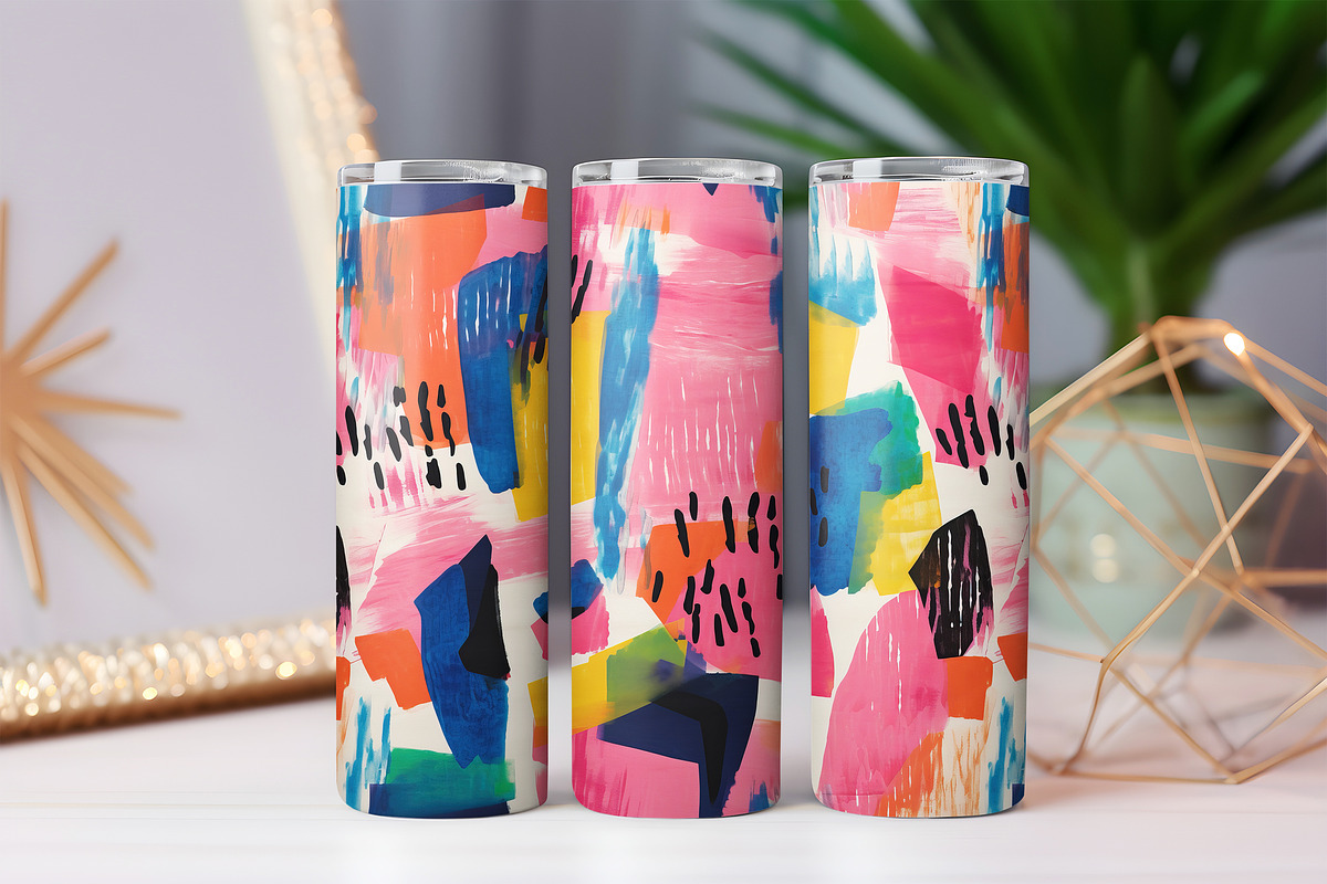 Abstract Awe - Colorful Patterns, a Pattern Graphic by Fun Digital