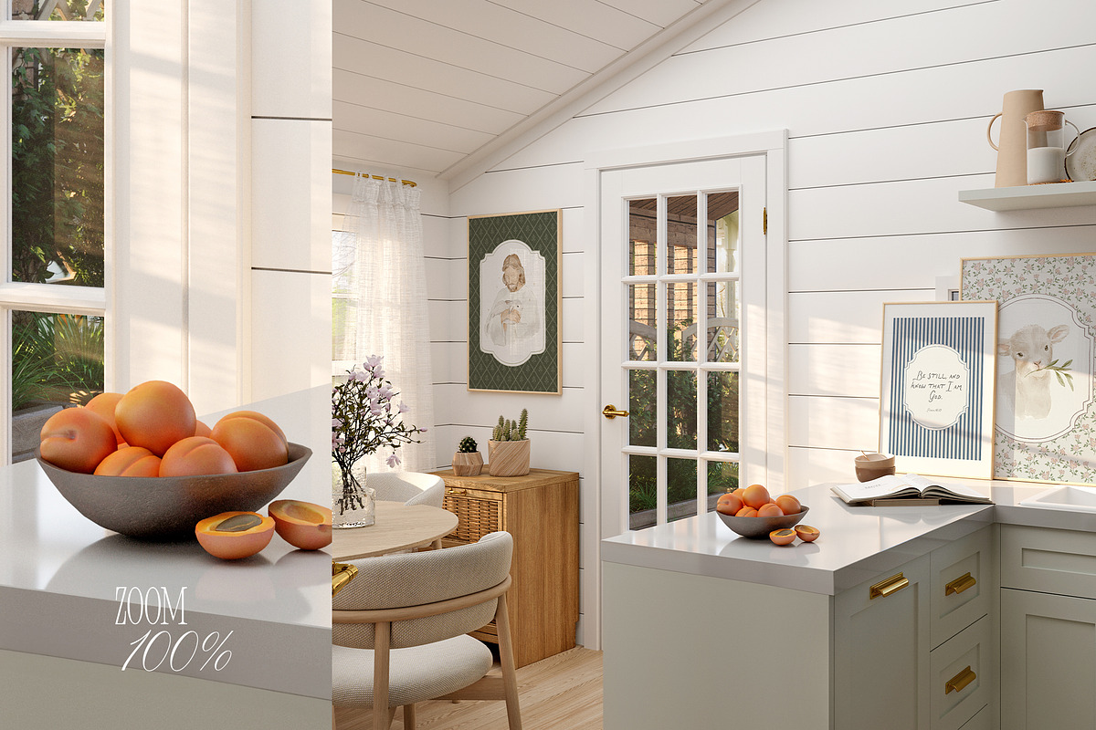 Willow Cottage Frames Mockup, a Household Mockup by Muse Mockups (Photo 7 of 14)