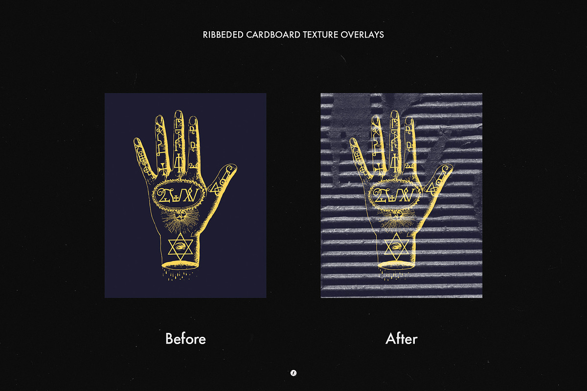 Ribbed Cardboard Texture Overlays, a Texture Graphic by Freezerondigital (Photo 2 of 7)