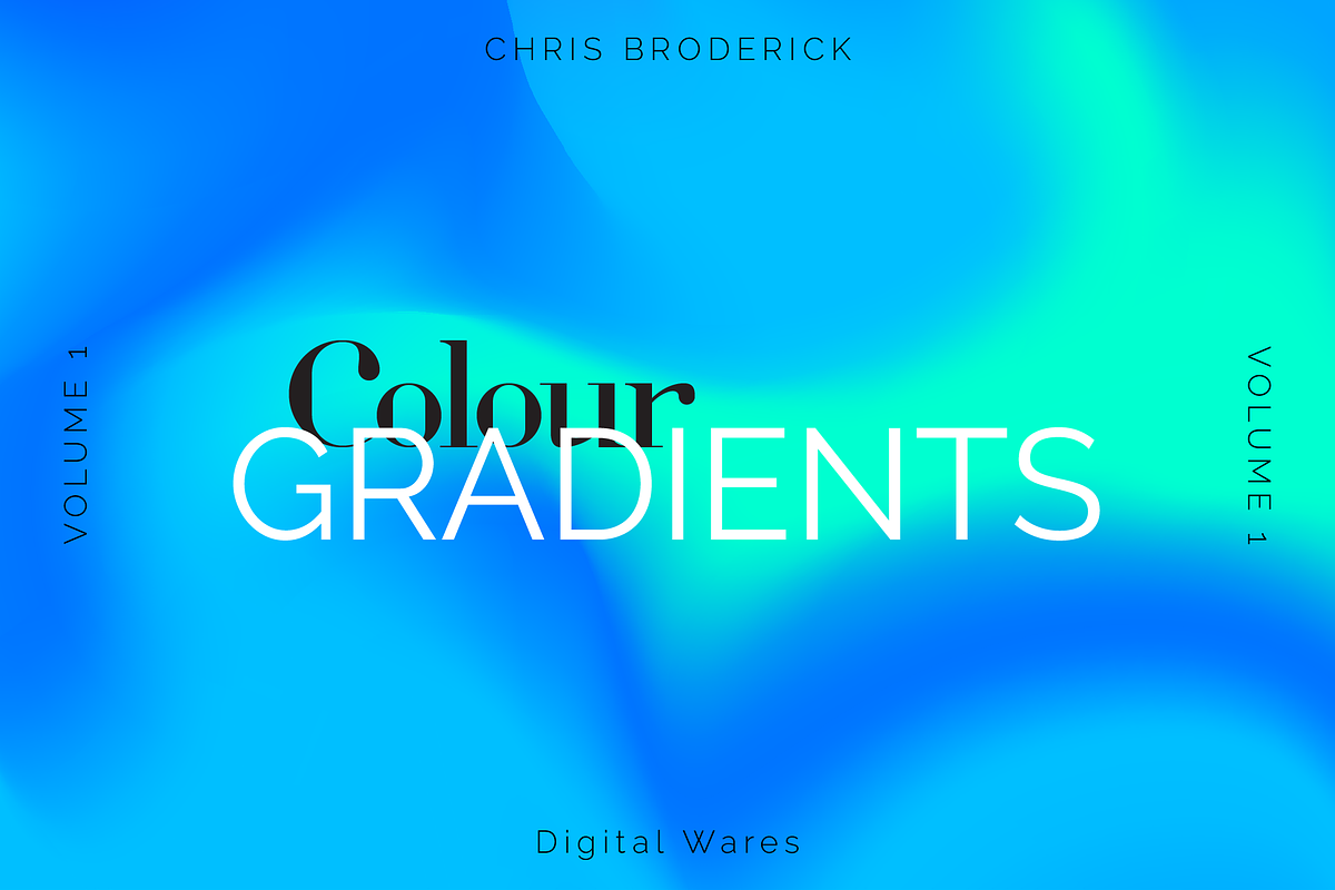 Colour Gradients, a Texture Graphic by Chris Broderick (Photo 1 of 6)