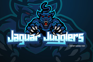 Jaguar jugglers, a Script Font by LetterStock