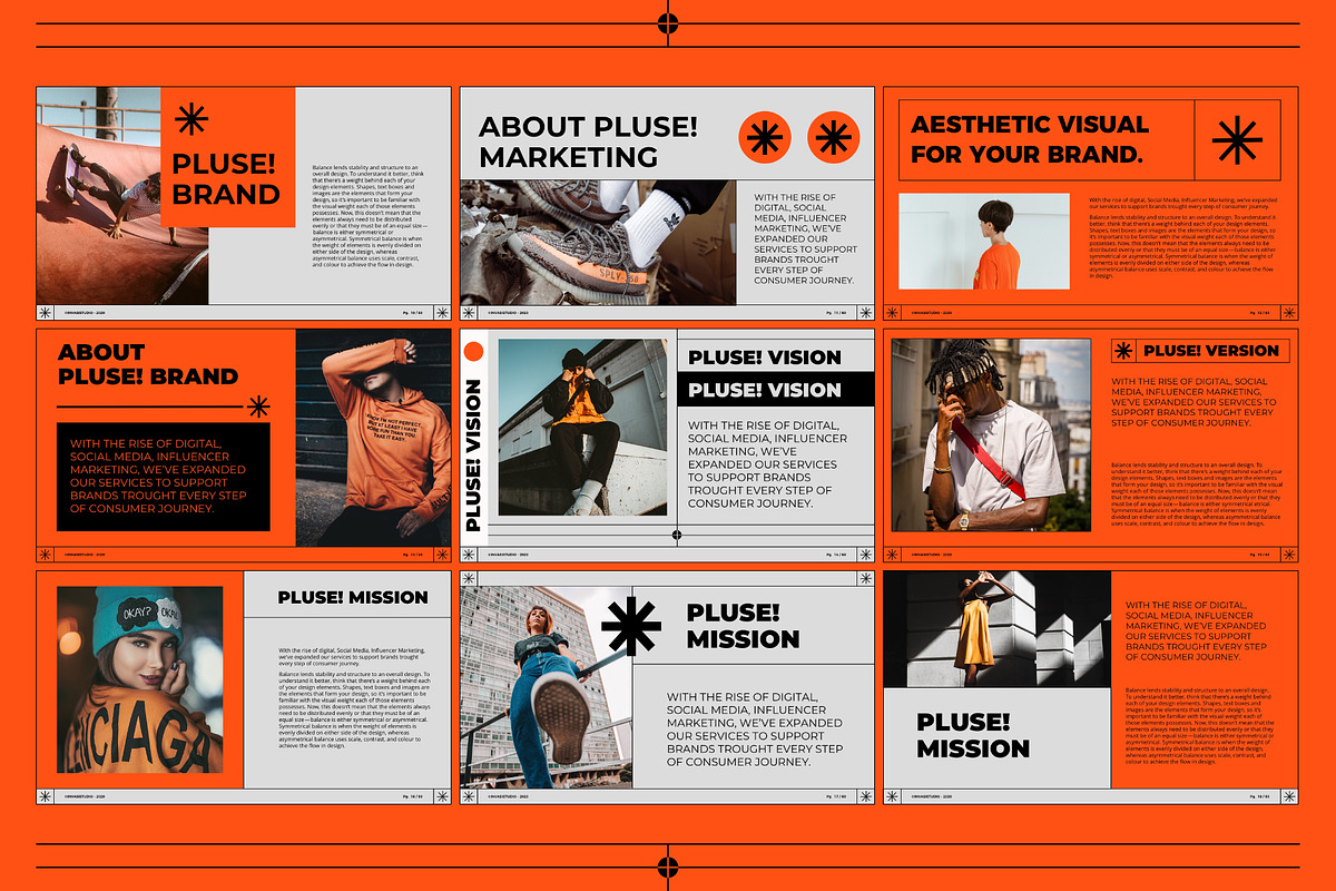 PLUSE! MediaKit PowerPoint Templates, a Presentation Template by Invasi Studio (Photo 8 of 13)