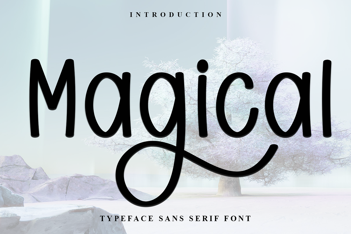 Magical, a Handwritten Font by InermediaSTUDIO (Photo 1 of 7)