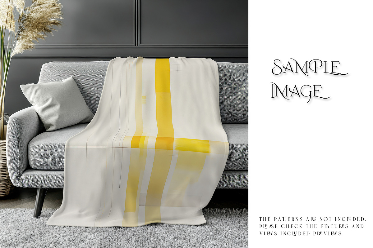 Throw Blanket Mockups, a Household Mockup by mock-ups (Photo 11 of 14)