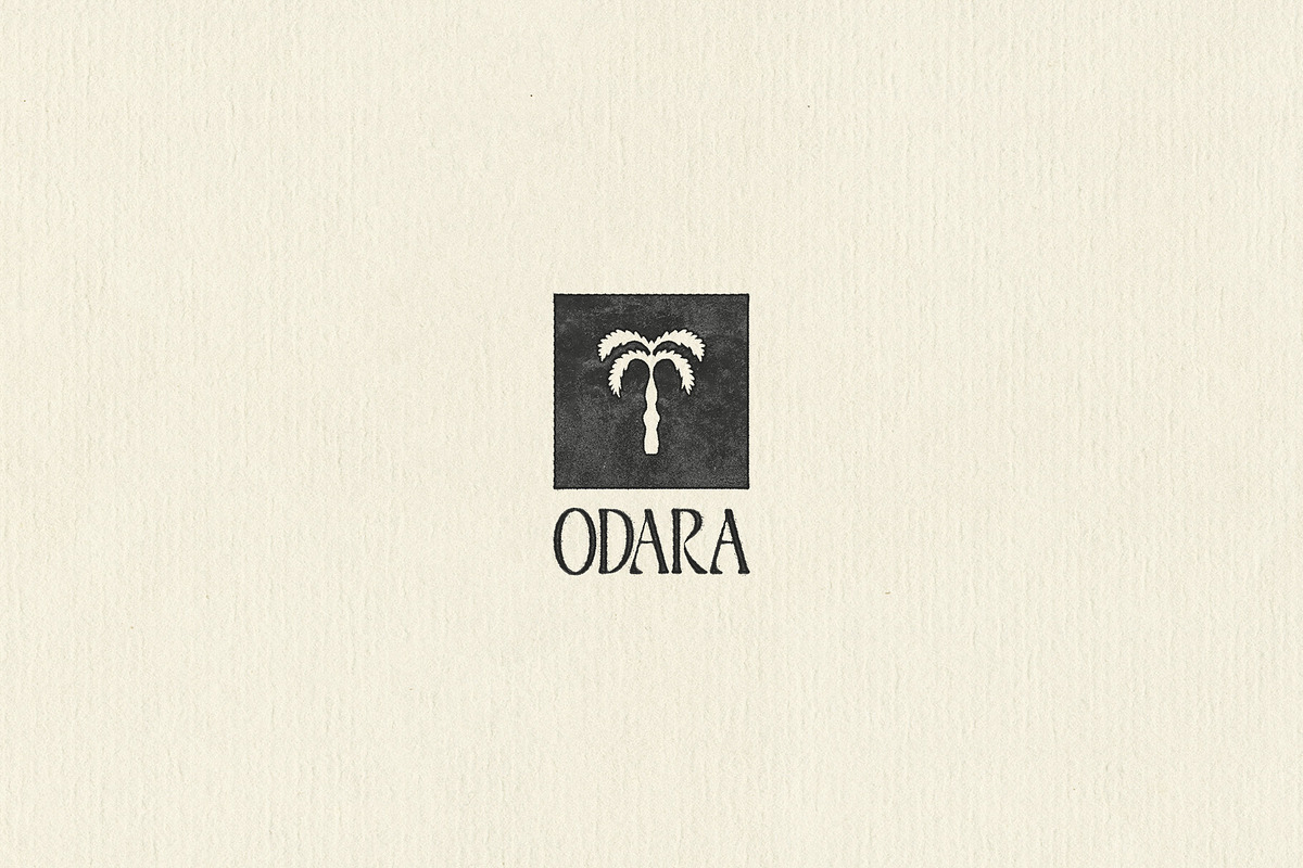 ODARA | Raw Logo & Text Effect, a Texture Graphic by Universo Gaia @doyougaia (Photo 7 of 12)