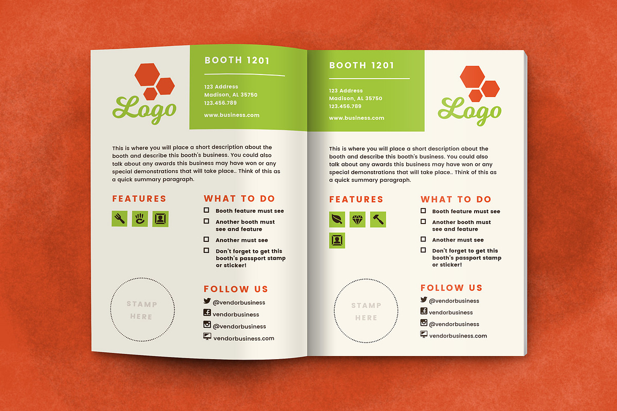 Special Event Promotional Passport, a Brochure Template by Hues of Hodges (Photo 6 of 7)