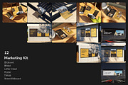 Luxury Branding Bundle Set Mockup, a Product Mockup by Arvalamockup (Thumbnail 6 of 12)