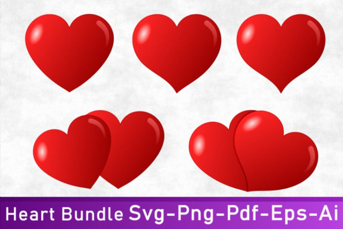 Valentines Day SVG Bundle 500 Design, an Object Graphic by D2PUTRI (Photo 10 of 31)