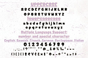 Sweet Rock Retro - Handwriting, a Handwritten Font by Charmingbear59.design (Thumbnail 5 of 5)