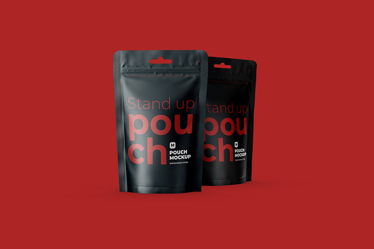 4 PSD Stand-Up Pouch Mockup, a Cups & Container Mockup by easymock (Photo 12 of 12)