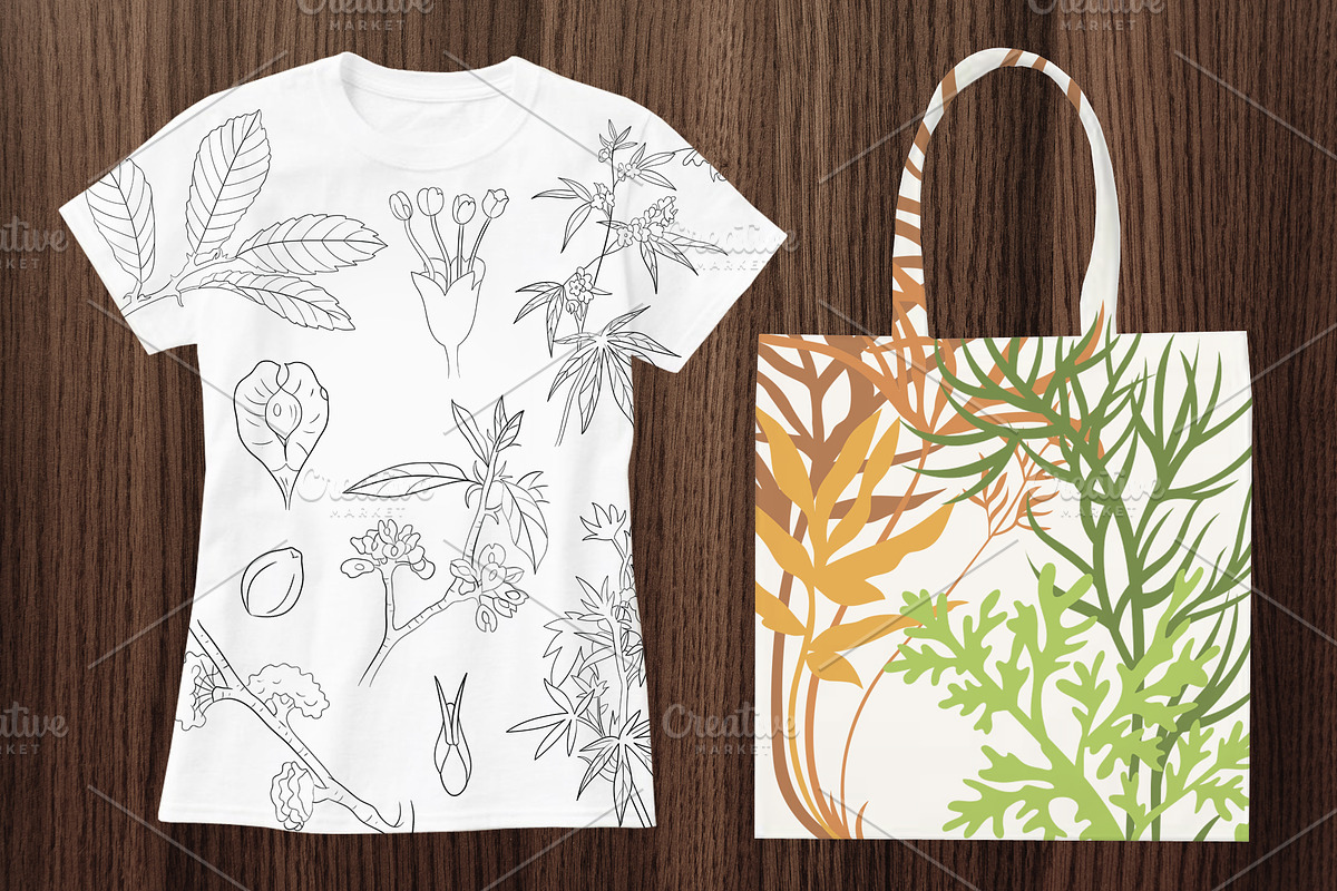 Botanical Line Art Bundle, an Illustration by Graphic Cook (Photo 6 of 8)