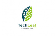 Tech Leaf Solutions, a Branding & Logo Template by Logocreative (Thumbnail 2 of 2)