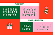 Bright Winter Sans Serif Christmas, a Sans Serif Font by Vadovastd (Thumbnail 2 of 8)