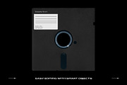 Floppy Disk Mockup Template Bundle, a Product Mockup by PrintPixel (Thumbnail 24 of 28)