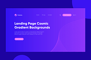 20 Futuristic Vector Web Designs, a Landing Page Template by QASO (Thumbnail 9 of 11)