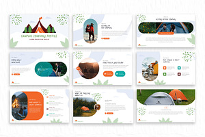 Camping Company Profile Presentation