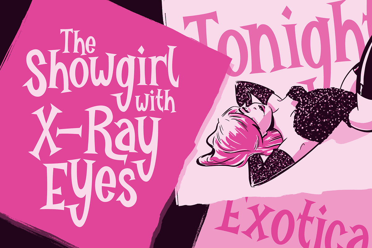 Burlexa: A Devilishly Good Serif Fon, a Font by Wingsart Studio (Photo 10 of 16)