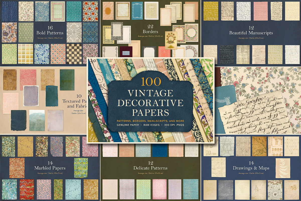 Vintage Bundle – 60% Off! – 21 Packs, an Object Graphic by The Object Atlas (Photo 14 of 26)