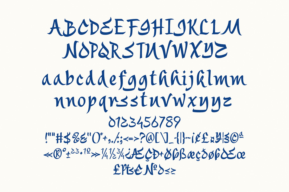 Saltza – A Decorative Handcrafted, a Handwritten Font by Four Lines Std. (Photo 10 of 11)
