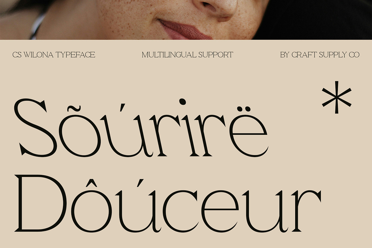CS Wilona – Serif Typeface, a Serif Font by Craft Supply Co. (Photo 7 of 8)