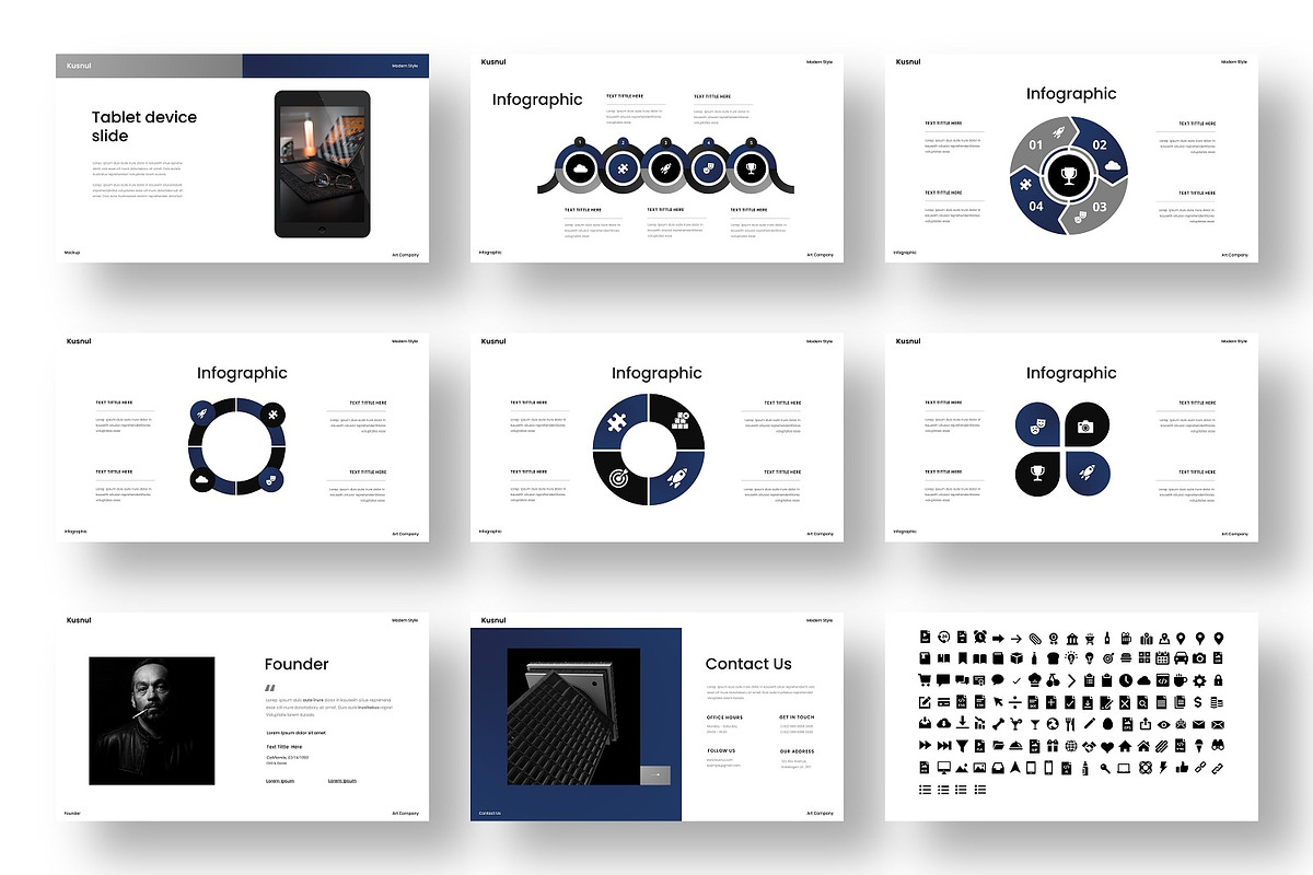 Kusnul – Business Keynote Template, a Presentation Template by Dens Creative Studio (Photo 5 of 6)