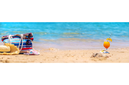 Bag and things for relaxing on the, a Holiday Photo by yanadjana