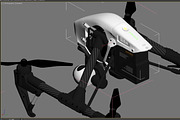 DJI Inspire 1 quadcopter, an Object 3D Model by arapps3d (Thumbnail 11 of 17)