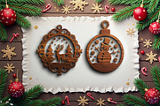 Christmas Laser Cut Ornament Bundle, a Graphic by musafir_fashion (Thumbnail 1 of 16)