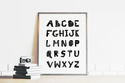 Black&White Nursery Art, an Animal Illustration by kuchuk_design (Thumbnail 8 of 8)