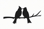 Bird Silhouette design bundle, an Illustration by Designs_River (Thumbnail 5 of 13)
