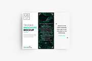 Tri Fold Brochure Mockup, a Print Template by UnicDesign (Thumbnail 4 of 11)