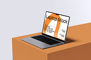 High Quality Laptop Mockup, a Mac Mockup by graphicstory (Thumbnail 3 of 4)