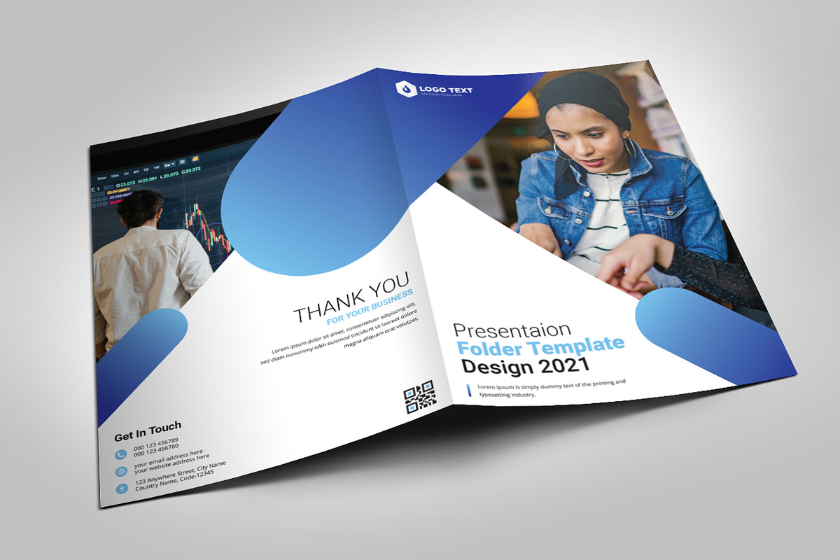 Presentation Folder Template Design, a Poster Template by zahidhossainalif (Photo 3 of 6)